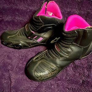 Woman’s biker boots